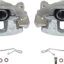 PAROD Front Disc Brake Caliper Fit for 2011-2013 Audi A1, 2010-2013 A3, 2012-2019 VW Beetle, 2005-2010 Bora, 2010-2014 Golf, 2005-2006 Jetta,Replace#19B2974 19B2975