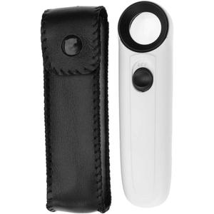 40X Magnifying Glass with LED Light Handheld Illuminated Loupe for Jewelry Inspection Skin Care and Circuit Board Repair