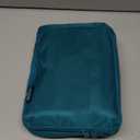 BAGAIL 4 Set/6 Set/8 Set Compression Packing Cubes Travel Accessories Expandable Packing Organizers (Square Mesh, 06-Teal)