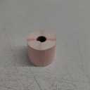 iEager Pink Square Thermal Label Stickers, 3" x 3" Self-Adhesive Square Direct Thermal Labels with Perforation Line, 500 Sheets/Roll