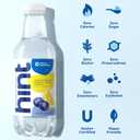Hint Fruit-Infused Bottled Water, 4-Flavor White Variety Pack - Sugar Free Flavored Water with Zero Calories, Naturally Flavored, and No Artificial Sweeteners - 16 Fl Oz (Pack of 12) (EXP 11/18/26)