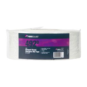 Fibre Glast Fiberglass Chopped Strand Mat Tape  Strong, Easy to Use & Lightweight Glass Fiber for Structural Reinforcement & Repair Kits  1.5 Ounces, 4 Inches Wide, 80 Yard Long Roll, Made in USA (Full Roll)