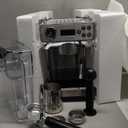 Classic Espresso Machine with Milk Frother, 20 Bar Visible Pressure Guage, Temperature Display Expresso Coffee Machines with Customized Mode Latte & Cappuccino Maker for Home and Office Use (Sliver)