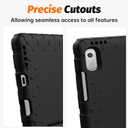 for Lenovo Tab M9 Case, New Kids Heavy Duty Cover with Convertible Handle Stand for Lenovo Tab M9 9.0 Inch 2023, Black