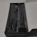 LED Desk Lamp for Home Office, Double Head 24W with Base, Architect Light 5 Lighting Brightness Flexible Gooseneck Table Reading Study, Black