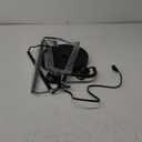 Globe Electric 12937 Holden 70" Floor Lamp, Black, Satin Finish, In-Line On/Off Foot Switch