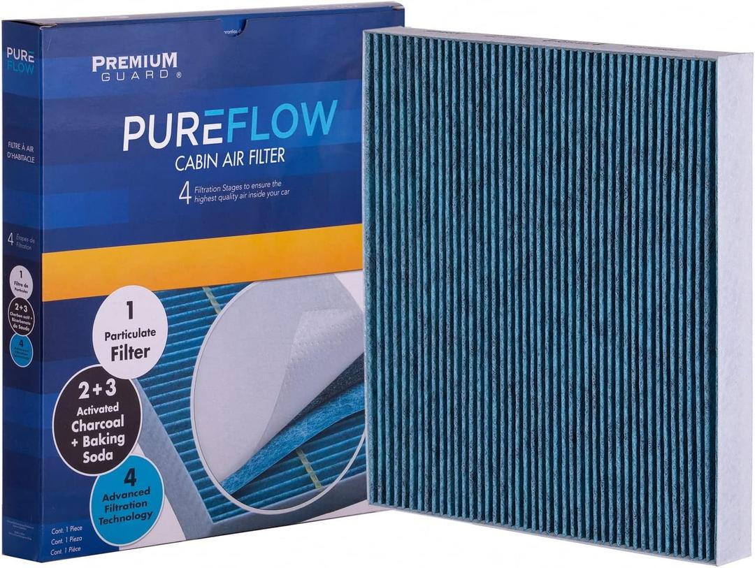 PG Cabin Air Filter PC99549X | Fits 2020-2025 Kia Telluride, 2019-2020 Hyundai Santa Fe, 2018-2023 Kia Stinger, 2019-2020 K900