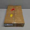 IBUYKE Clamp on Desk Organizer Shelf,12.9 inches Desk Extender Shelves, Above or Below Desk 2-Tier Adjustable Storage Shelves for Desktop Accessories,Rustic Brown,TMZ007H