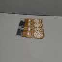 EXPAWLORER Anti Slip Dog Socks to Prevent Licking Paws, Dog Shoes for Hot Pavement, Dog Booties for Small Medium Large Senior Dogs, Traction Control Boots & Paw Protectors for Hardwood Floors (Medium (4 Count), Khaki)