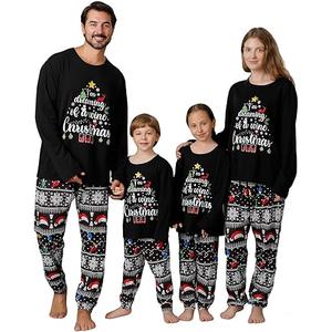 VNVNE Family Christmas Pjs Matching Sets for Women/Men/Couples/Adults, Holiday Xmas Reindeer Elf Plaid Pajamas Sleepwear (Small)