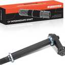 A-Premium CV Intermediate Shaft Compatible with Hyundai Santa Fe 2010 2011 2012 2.4L & Kia Sorento 2011 2012 2013 2.4L, FWD & Automatic Transmission Only, Front Right Passenger Side