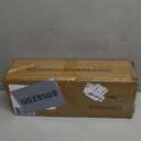 Double Curtain Rods, Wrap Around Curtain Rod for Windows, Internal Splicing 1'' Front and 5/8'' Back Adjustable Curtain Rod with Aluminum Finials and Brackets (Antique Bronze, 28-150")