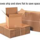 BOXES FAST 34x10x6 Long Corrugated Boxes, Long, 34L x 10W x 6H, Pack of 9 | Shipping, Packaging, Moving, Storage Box for Home or Business, Strong Wholesale Bulk Boxes