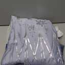 Princess Dress for Girls Snow Queen Costume Toddler Fancy Dress up Outfit Halloween Birthday Party White (5-6 Years)