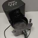 Elite Gourmet EAF4617 Electric Digital Hot Air Fryer, 1350Watts, Oil-Less Healthy Cooker, Timer & Temperature Controls, 4 Quart, Black