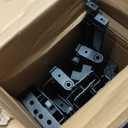 NKZ 18 Inch Metal Platform Bed Frame,Queen Bed Frame with Storage Space, No Box Spring Needed, Easy Assembly, Noise Free, 3,500 lbs Heavy Duty Steel Slats Support