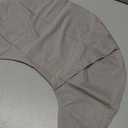 Snuggle Me Organic | Feeding Support Cover v2 | Nursing, Bottle Feeding and Bonding Support | Organic Cotton | Stone - Covers fit The New v2 Feeding Pillow