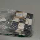 Mud Pie Square Checkered Coaster Set; 4" x 4"