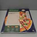 Pizza Pan - 14 Inch Nonstick Pizza Pan for Oven with Widen Handles for Cooking, Baking, and Grilling - Durable, Even Heating, Long-Lasting Kitchen Cookware (1, Black)