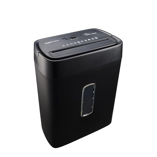 Amazon.com : Amazon Basics Cross Cut Paper and Credit Card Shredder, 12 Sheet (New Model), Black : Office Products