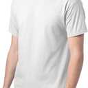Hanes Men's Short Sleeve T-Shirt Pack, Big & Tall, Crewneck Cotton T-Shirts for Men, Value Packs (White, XXXL)