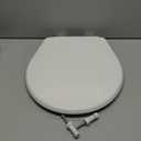 Little2Big Toilet Seat with Built-In Toddler Potty Training Seat, Slow Close, Easy to Install, Made in USA, ELONGATED, White