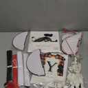 Magician Birthday Party Supplies Poker Themed Las Vegas Casino Themed Latex Balloons Paper Honeycomb Pom Poms Magic Show Photo Booth Props Decoration Easy Joy (Black White Red)