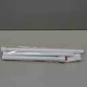 White Tension Curtain Rod for Windows 28 to 48 inch, Adjustable Expandable Pressure Spring Curtain Rod No Drilling, 7/8" Curtain Rod for Bedroom Doorway Closet Door