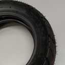 80/65-6 Off Road Tubeless Tire, 10x3 255x80 10 Inch Electric Scooter tire, With Tire Air Valve, for Nanrobot D4+/D5+/D6+/Apollo Pro/Varla Eagle One Electric Scooter