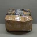 Wedge Pillow for Sleeping & Resting, 24"x24"x10" Memory Foam Cushion with Grey and White Patterned Polyester Cover, Ideal for Bedroom & Living Room Comfortable Support for Adults, Grey & White