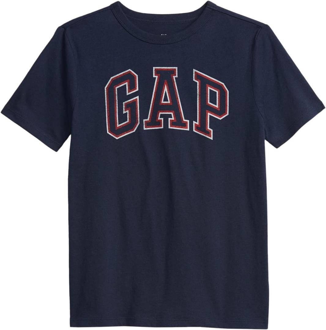 GAP Baby Boys' Short Sleeve Logo T-Shirt (Blue, XL) GAP Baby Boys' Short Sleeve Logo T-Shirt (Blue, XL)