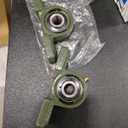 2 Pack UCP202-10 Pillow Block Bearing - 5/8" Mounted Pillow Block Bearings Solid Cast Iron Base - Self Alignment