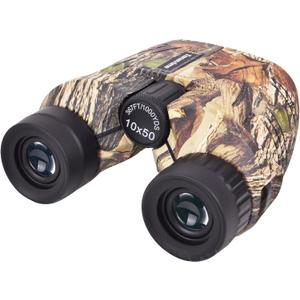 10x50 Compact Binoculars for Adults - Long Distance View, High Powered Binoculars with Travel Case - Lightweight, Large Eyepiece, Water & Fog Proof - Hunting, Bird Watching, Cruise