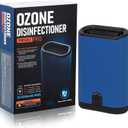 Portable Ozone Generator Air Purifier  5000mAh Rechargeable, Battery Operated Ionizer & Odor Eliminator for Home, Car, Bathroom, Kitchen, Pets, Shoes, Smoke & Dust