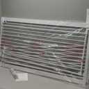 51" Extra Tall Cat Gate 30"-49.27" Wide, Auto Close, Pressure Mounted, for Cats & Small Dogs, Hallway, Stairs, Kitchen, Not Baby Gate,White