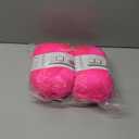 Crochet Yarn Hot Pink Amigurumi Yarn 560 Yards, 2 Pack Acrylic of 150g/5.3oz, 3 Light Worsted for Crocheting & Knitting