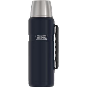 THERMOS Stainless King Vacuum-Insulated Beverage Bottle, 68 Ounce, Midnight Blue
