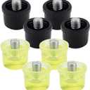 8 Pcs Rubber Hammer Replacement, Rubber Striking Head, Mallet Head Tips Set for Rubber Hammer (40mm)