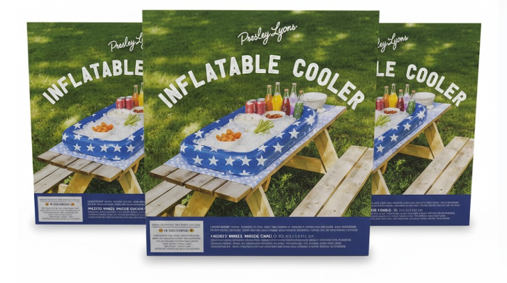 Presley Jynne Inflatable Cooler 24x12 3 Pack