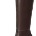 Modatope Knee High Boots for Women Chunky Heel Rounded Toe Women's Tall Boots. 6.5