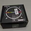 LED Pool Lights for Above Ground Pool with APP Control 20W RGB Pool Light with Suction Cups and Built-in Magnets IP68 12V Underwater Pool Light for Above ground Inground Pools Waterproof 28FT Cord (WhiteGray)