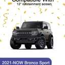 KOOGEN Screen Protector for Ford Bronco 2021-2026 Accessories 12 inch