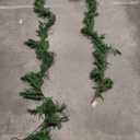 2 Pack Christmas Norfolk Pine Garlands 9FT, Real Touch Artificial Greenery Garland – Full Evergreen Pine Garland for Mantle, Fireplace, Table, Wall, Stairs & Outdoor Holiday Décor