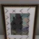 FrameMind Vintage 16x20 Picture Frame, Ornate Antique Gold 16x20 Frame, Display 11x14 with Mat or 16 x 20 without Mat for landscape or Portrait, Gallery Wall Decor for Home (Black/Gold, Single)