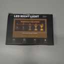 BAALTTO Night Lights Plug into Wall Decorative, Modern Crystal Wall Sconce with Dimming Switch, Perfect for Bedroom, Living Room, Hallway, Bathroom,Baby's Room (Gold)