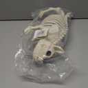 Seasons Crazy Bonez Pig Skeleton Halloween Decoration  14.75 Long Realistic Farm Animal Skeleton, Durable All-Weather Plastic Prop for Indoor & Outdoor Spooky Farmhouse Decor (Standard)