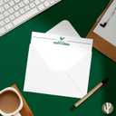 4 x Desert Cactus University of South Florida 10 Pack Notecards Stationery Cardstock USF Bulls Includes Envelopes Memo Party Thank You (Notecard 1b)