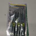 Klein Tools 85805 Screwdriver Set, Made in USA, Multi-Purpose Precision Machined Tips, (3) Phillips, (2) Slotted, Cushion-Grip Handle, 5-Piece