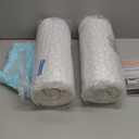 QUTOOL Cooling Pillow for Sleeping King Size 2 Pack, CertiPUR-US Shredded Memory Foam Bed Pillows Set of 2, Soft Cool Pillow for Hot Sleepers Adjustable Firm Pillow for Side, Back, Stomach Sleepers (White-cooling Basic)