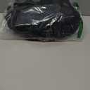 Tomkas Small Dog Sling Carrier - Adjustable Strap & Zip Pocket - Suitable for Puppies (Black)